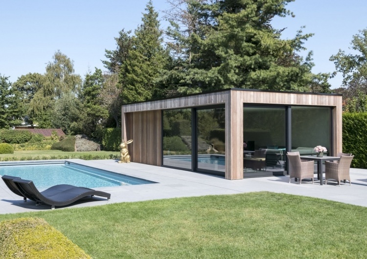 Woodarts - Modern tuinhuis of poolhouse van de beste kwaliteit
